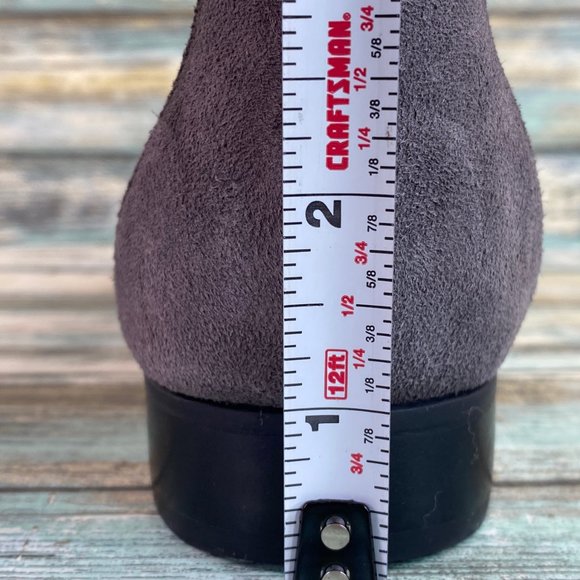 Clarks Un Blush Lo Loafer Shoe Womens Size 7N Gray Suede Comfort Slip Ons Flats - Picture 9 of 10